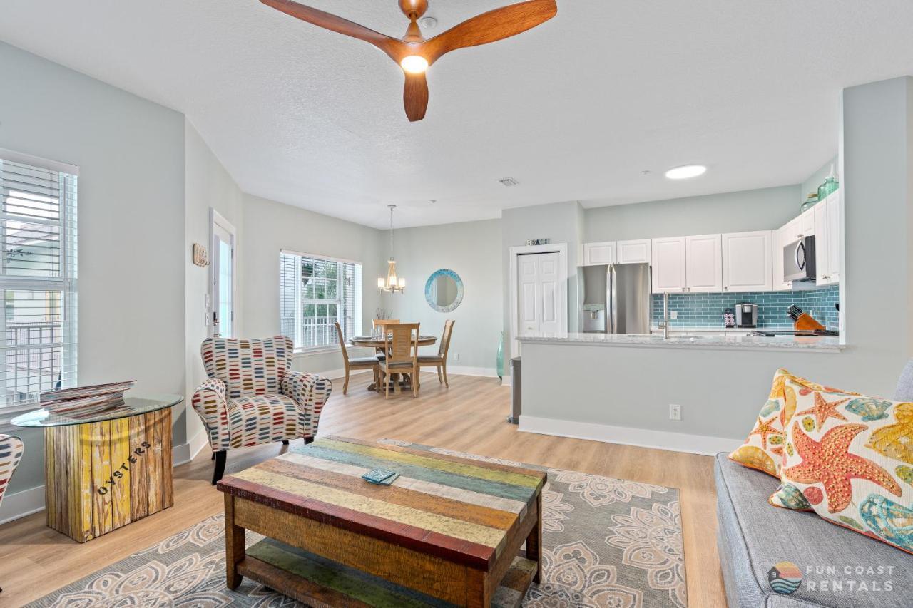 On Flagler Avenue! Dog Friendly With Balcony And Parking Walk To The Beach! 新士麦那海滩 外观 照片