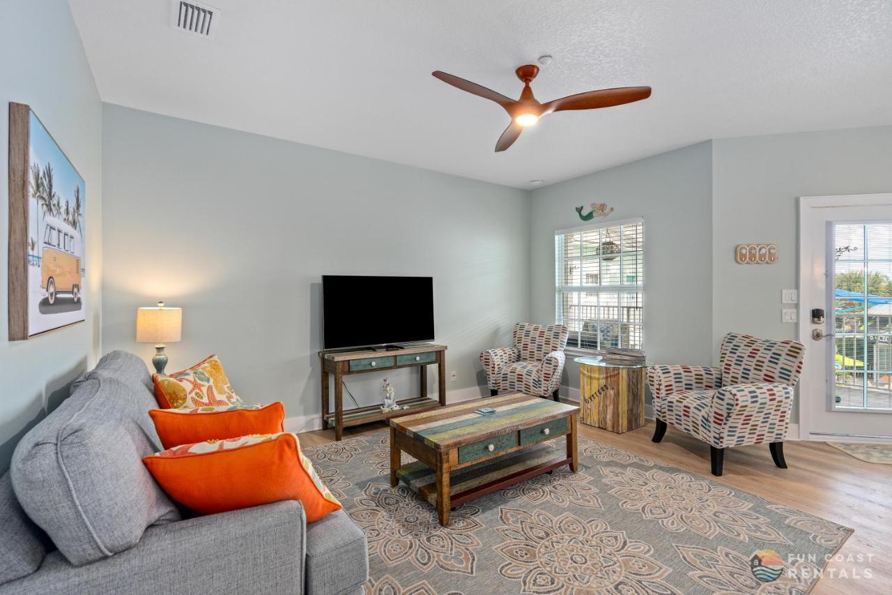 On Flagler Avenue! Dog Friendly With Balcony And Parking Walk To The Beach! 新士麦那海滩 外观 照片