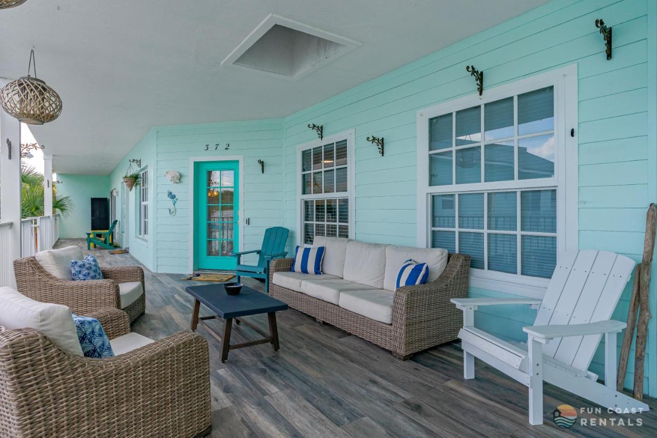 On Flagler Avenue! Dog Friendly With Balcony And Parking Walk To The Beach! 新士麦那海滩 外观 照片