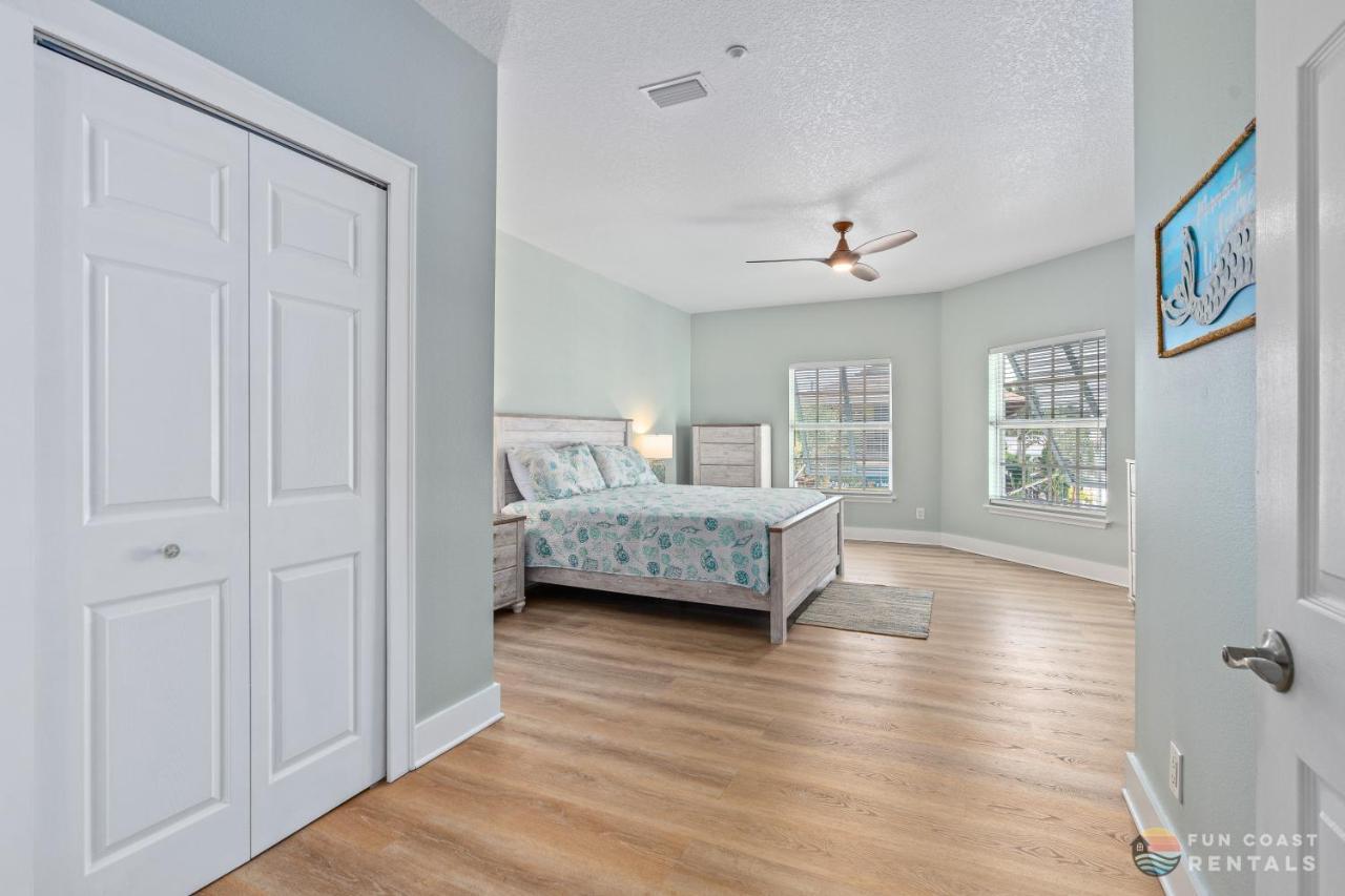 On Flagler Avenue! Dog Friendly With Balcony And Parking Walk To The Beach! 新士麦那海滩 外观 照片